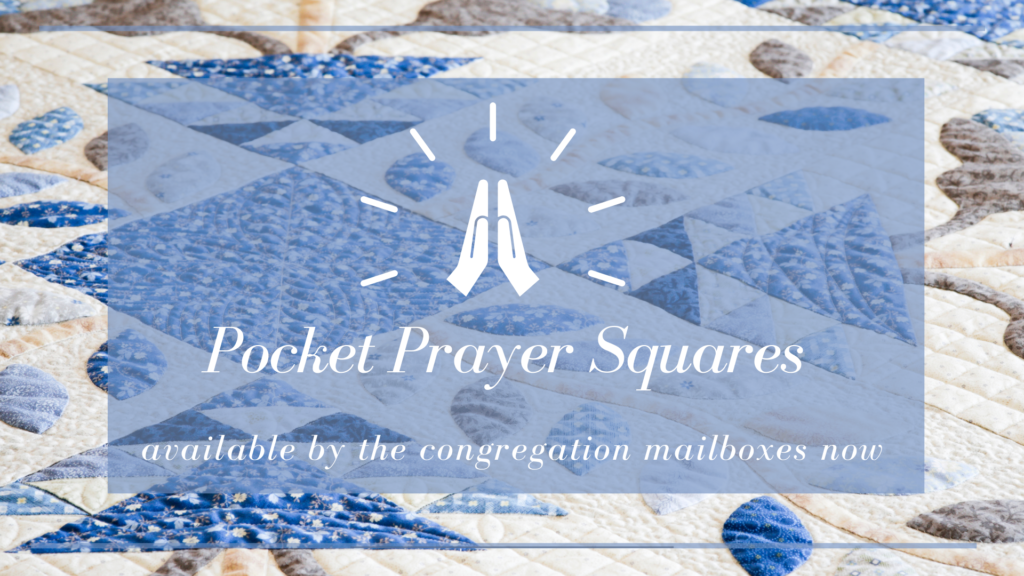 Pocket Prayer Squares - Community Lutheran Church